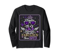 Chapter 53 Fabulous Since 1973 High Heel 53rd Birthday Women Langarmshirt
