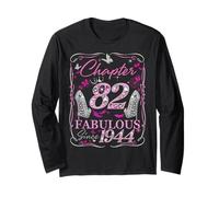 Chapter 82 Fabulous Since 1944 High Heel 82nd Birthday Women Langarmshirt