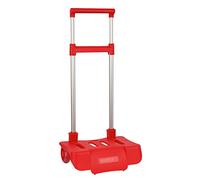 Chariot pour Sac à Dos Pliable Safta Rouge