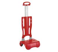 Chariot pour Sac à Dos Pliable Safta Rouge