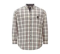 Charles Colby Hemd Herren Comfort Fit Baumwolle vanille, XXL