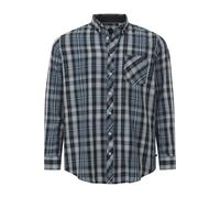 Karohemd CHARLES COLBY "Hemd DUKE PEREGRINE" Gr. 7XL, weit, blau (blau kariert), Herren, Obermaterial: 100% Baumwolle CO., Hemden (60966239-7XL) blau kariert