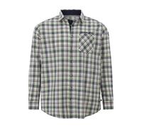 Karohemd CHARLES COLBY "Hemd DUKE ARCHIBINE", Herren, Gr. 6XL, weit, blau (dunkelblau kariert), Obermaterial: 100% Baumwolle CO., Langarm, Hemden (60712436-6XL) dunkelblau kariert