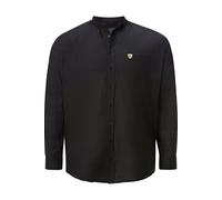 Charles Colby Comfort Fit Hemd schwarz, Einfarbig