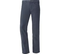 Charles Colby Comfort Fit Leinenhose dunkelblau, Einfarbig