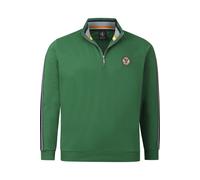 Charles Colby Sweatshirt EARL TIARNAN, grau, XXL (60/62) dunkelgrün