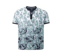 Charles Colby Comfort Fit T-Shirt blau, Bedruckt