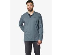 Charles Colby Doppelpack Langarm-Poloshirt Herren marine, XXXL