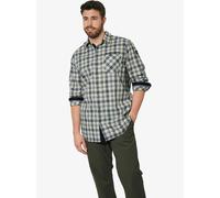 Charles Colby Hemd Herren Comfort Fit Baumwolle blau, 5XL