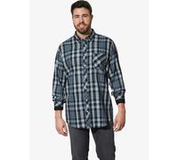 Charles Colby Hemd Herren Comfort Fit Baumwolle blau, 5XL