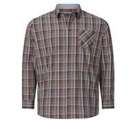 Charles Colby Hemd Herren Comfort Fit Baumwolle rot, XL