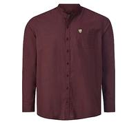 Charles Colby Hemd Herren Comfort Fit Baumwolle rot, 5XL