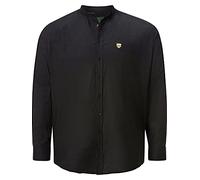 Charles Colby Comfort Fit Hemd schwarz, Einfarbig