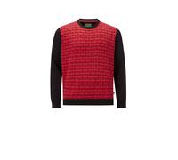 Charles Colby Comfort Fit Pullover rot, Mehrfarbig