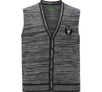 Charles Colby Strickweste DUKE BOYLES, grau, 3XL (64/66) dunkelgrau