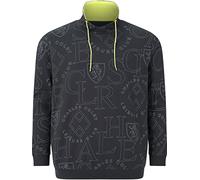 Charles Colby Herren Sweatshirt Earl Everts Casual Sweater dunkelgrau, 2XL (XXL) - 60/62