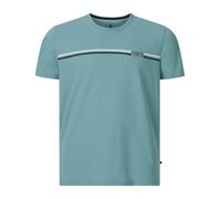 Charles Colby Comfort Fit T-Shirt Rundhals petrol, Einfarbig