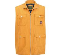 Charles Colby Herren Weste Sir Bayan gelb 4XL (XXXXL) - 70