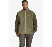 Charles Colby Outdoor Strickjacke Herren oliv, XXL
