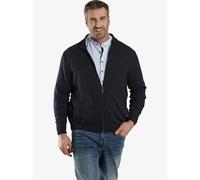 Charles Colby Strickjacke EARL THOMAS, blau, 4XL (68/70) dunkelblau