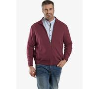 Charles Colby Regular Fit Strickjacke rot, Einfarbig