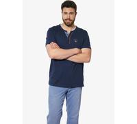 Charles Colby T-Shirt Herren blau, XXXXL