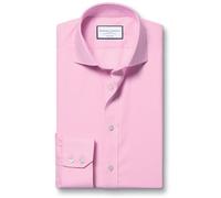 Charles Tyrwhitt Non-Iron Twill Shirt - Pink - Extra Slim fit | 39 | 86 (standard) Bügelfreies Hemd in Köperbindung Formell