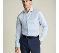 Charles Tyrwhitt Luxury Stripe Shirt - Ice Blue - Slim fit | 42 | 89 (standard) Hemd aus ägyptischer Baumwolle mit feinen Streifen Formell