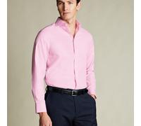 Charles Tyrwhitt Non-Iron Twill Shirt - Pink - Slim fit | 42 | 86 (standard) Bügelfreies Hemd in Köperbindung Formell