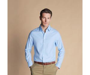 Charles Tyrwhitt Non-Iron Twill Shirt - Sky Blue - Extra Slim fit | 39 | 86 (standard) Bügelfreies Hemd in Twill-Bindung Formell