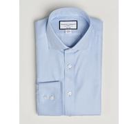 Charles Tyrwhitt Slim Fit Non Iron Herringbone Cut Away Shirt Sky Blau S)