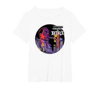 Charlie Parker Chasin The Bird Jazz Music T-Shirt, Damen Große Größen, Weiß, 2X