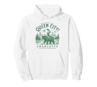 Charlotte City North Carolina Willkommen in der Queen City Pullover Hoodie