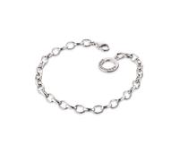 Charm-Armband ENGELSRUFER "%RESET"", silber (silberfarben), Armbänder, Damen, 19,5cm, Silber 925 (Sterlingsilber), Charm-Armband (283018-0) silberfarben