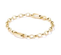 Thomas Sabo Armband Connect C1202-413-39-L17 - Charm-Connect - 17 cm - 925er Silber, 18k Vergoldung