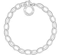 Charm-Armband THOMAS SABO "Classic Groß" Gr. 18, silber (silberfarben), Armbänder, Damen, 18, Silber 925 (recycelt), Charm-Armband (37440520-18) silberfarben
