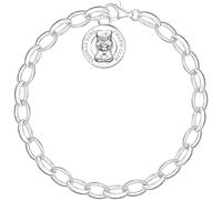 Thomas Sabo X0291-001-21-L17 Armband - HARIBO Weitanker - Silber - 17 cm