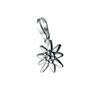 Charm Blume "Edelweiß, Silber 925", silber, GIORGIO MARTELLO MILANO, Charms, Damen, Silber 925 (Sterlingsilber) (98586137-0) silber
