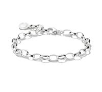 Charm-Armband THOMAS SABO "Charm Club Original Armband" Gr. 19, silber (silberfarben), Armbänder, Damen, 19, Metall, Charm-Armband (37909548-19) silberfarben