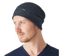 CHARM Damen Herren Leinen Mütze - Hipster Slouch Beanie Strick Hut Masche Japanische Mode Sommer