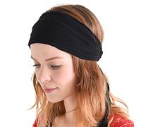 CHARM Damen Stirnband & Herren Haarband, Kopftuch Bandana | aus Viskose, Dreadband, Boho Stirnbänder, Haarschmuck, Zubehör für Festival, Pirat Kostüm, Accessoires