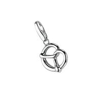 Charm-Einhänger "Brezel, Silber 925", silber, GIORGIO MARTELLO MILANO, Charms, Damen, Silber 925 (Sterlingsilber) (95251511-0) silber