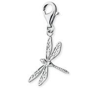 Charm-Einhänger ENGELSRUFER "Libelle", silber (silberfarben), Charms, Damen, Silber 925 (Sterlingsilber), Charm-Einhänger (74651152-0)