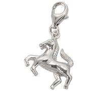 Charm-Einhänger JOBO "Charm Anhänger Pferd", silber 925, Charms, Damen, Silber 925 (Sterlingsilber), 925 Silber rhodiniert (98268532-0) silber 925