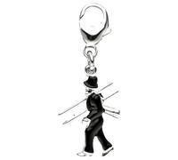Charm-Einhänger JOBO "Charm Schornsteinfeger", silber 925, Charms, Damen, Silber 925 (Sterlingsilber), 925 Silber rhodiniert (82602244-0) silber 925