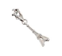 Charm-Einhänger JOBO "Eiffelturm", silber (silber 925), Charms, Damen, Silber 925 (Sterlingsilber), 925 Silber (17301315-0) silber 925