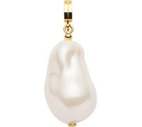 Leonardo Jewels Einzel Charm-Anhänger Wilma für Damen aus Edelstahl in der Farbe Gold mit Clipverschluss, Höhe: 4,4 cm, 024420