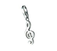Charm-Einhänger "Notenschlüssel, Silber 925", silber, GIORGIO MARTELLO MILANO, Charms, Damen, Silber 925 (Sterlingsilber) (36621239-0) silber