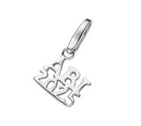 Charm-Einhänger "Schriftzug ABI 2025, Silber 925", silber, GIORGIO MARTELLO MILANO, Charms, Damen, Silber 925 (Sterlingsilber) (28854805-0) silber