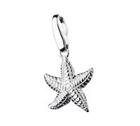 Charm-Einhänger "Seestern strukturiert, Silber 925", silber, GIORGIO MARTELLO MILANO, Charms, Damen, Silber 925 (Sterlingsilber) (71342134-0) silber